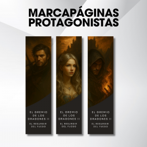 Pack de Marcapáginas – Personajes
